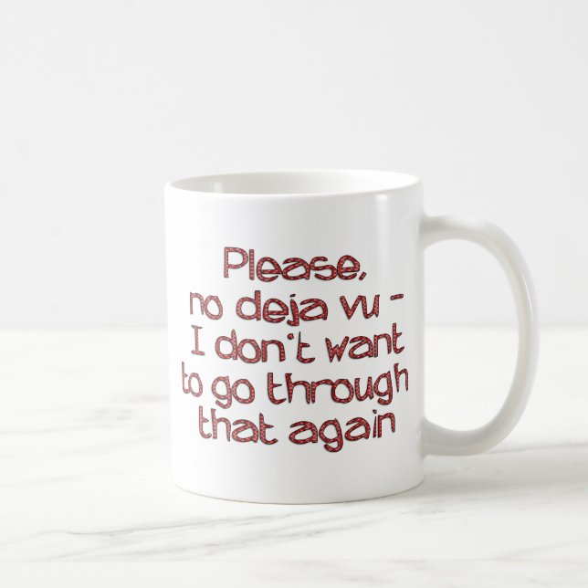 DejaVu Coffee Mug (Right)