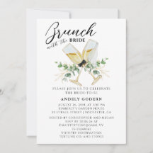 Déjeuner avec la mariée sur invitation