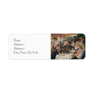Déjeuner de la fête nautique par Renoir