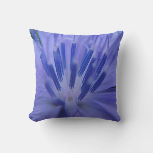 Dekokissen blaue Wildblüte Throw Pillow