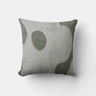 Dekokissen graugrünes Muster Throw Pillow
