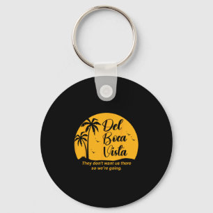 Del Boca Vista Apparel Uni-adults Funny Retirement Keychain