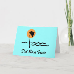 Del Boca Vista Card