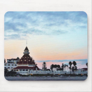Del Coronado Sunset Mouse Pad
