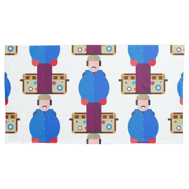 Del Griffith – Classic Comedy Tribute Pillowcase (Front-Left)