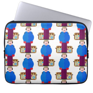 Del Griffith – Patterned Laptop Sleeve