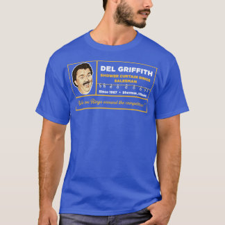 Del Griffith Shower Curtain Rings Salesman T-Shirt