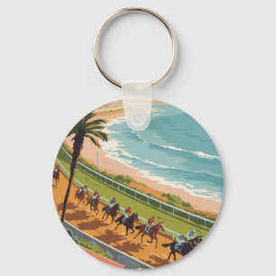 Del Mar California Keychain