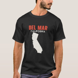 Del Mar California USA State America Travel Califo T-Shirt