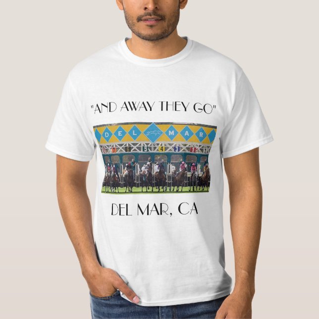 DEL MAR RACETRACK T-SHIRT (Front)