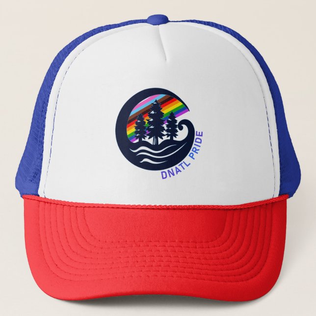 Del Norte Pride Trucker Hat  (Front)