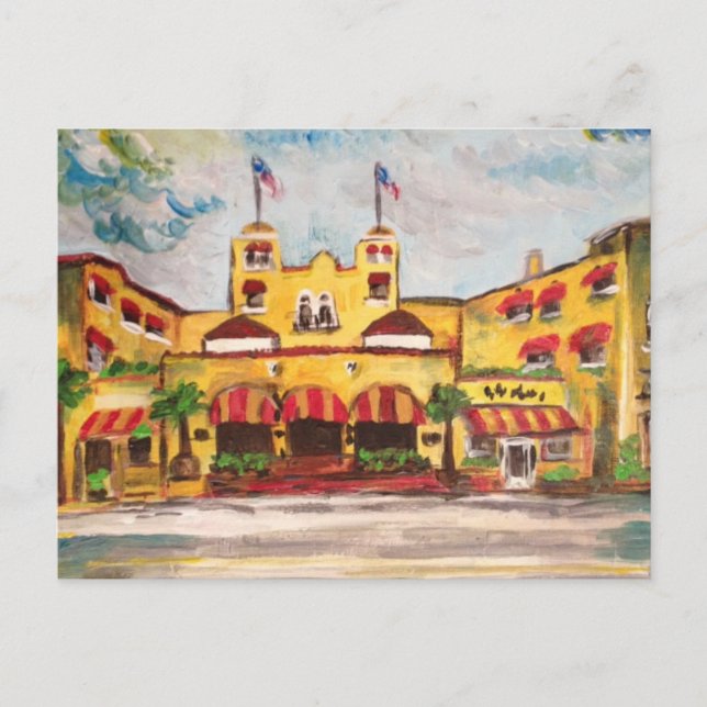 Del Ray Beach, Florida Painting postcard (Front)