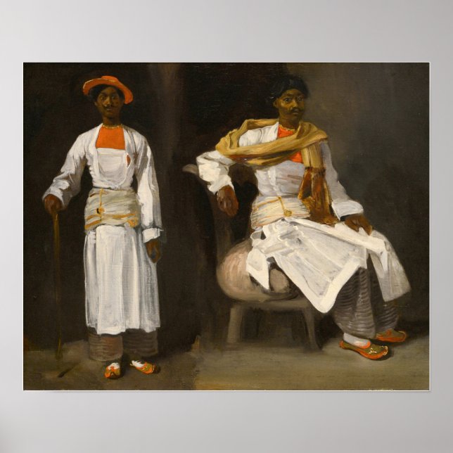 Delacroix - Costumes Poster (Front)