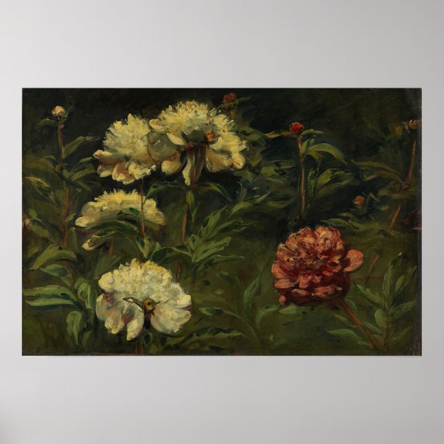 Delacroix - Flowers 1848 Poster (Front)