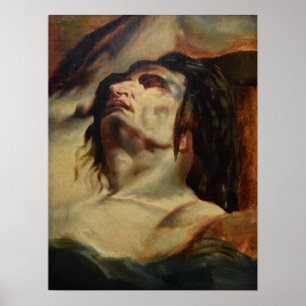 Delacroix - Study For Dante And Virgil Poster