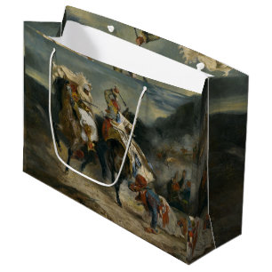 Delacroix The Combat of the Giaour and Hassan Large Gift Bag