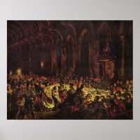 Delacroix - The Murder Of The Bishop Of Liege