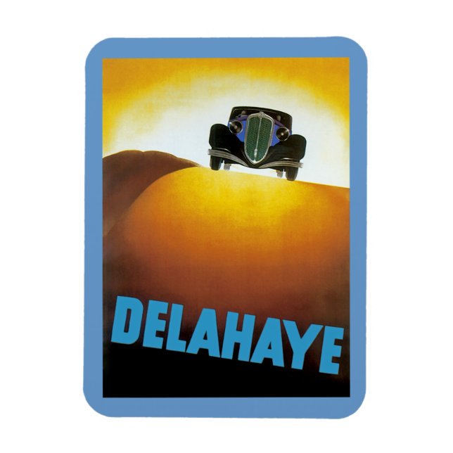 Delahay Automobile Ad Magnet (Vertical)