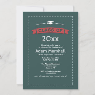 Délai de graduation Invitation