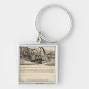 Delamater Iron Works Keychain
