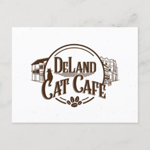 DeLand Cat Cafe Postcard
