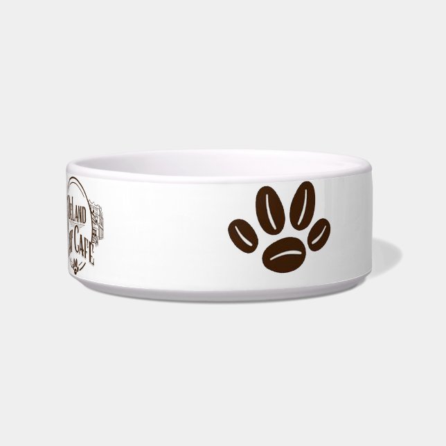 DeLand Cat Cafe's Pet Food Bowl (Front)