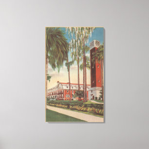 Deland, Florida - View of Stetson University Canvas Print