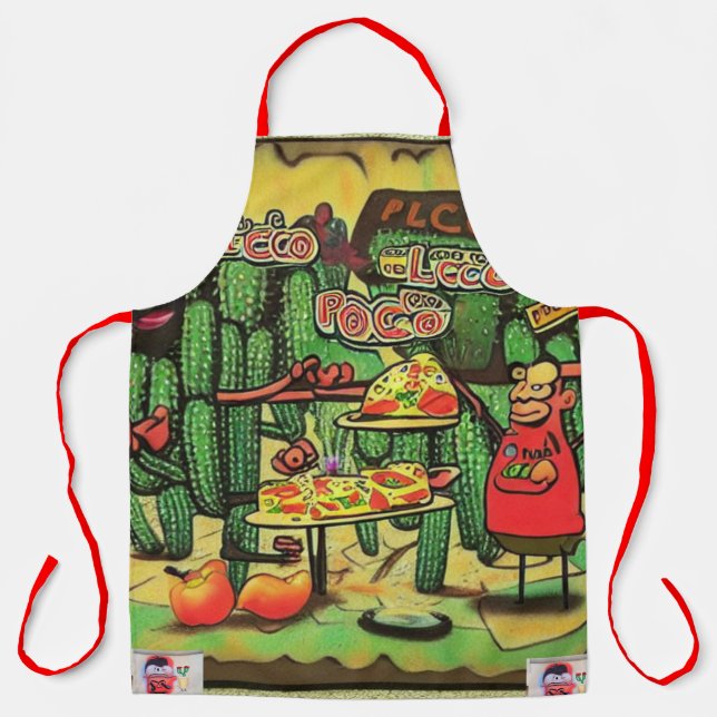 Delantales para locos #3 apron (Front)