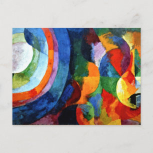 Delaunay - Circular Forms, Sun, Moon Postcard