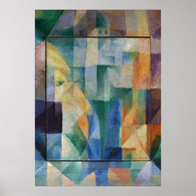 Delaunay Claasical Abstract Art Painting Windows Poster (Front)