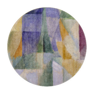 Delaunay Classical Abstract Art Painting Windows Cutting Board