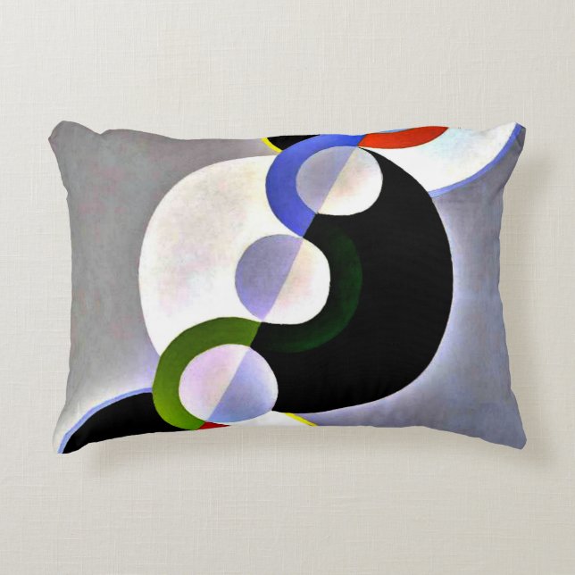 Delaunay - Endless Rhythm Accent Pillow (Front)