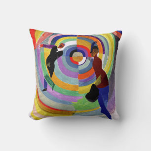 Delaunay - Political Drama Throw Pillow