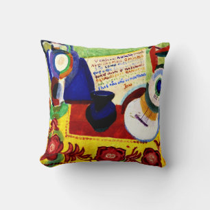 Delaunay - Portuguese Still Life Throw Pillow