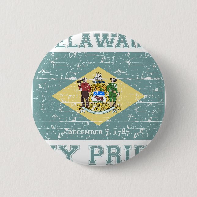 Delaware 2 Inch Round Button (Front)