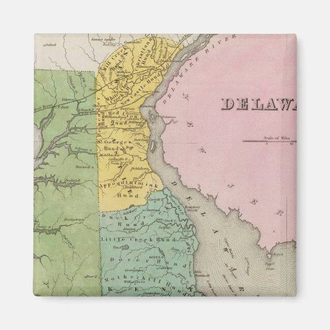 Delaware 7 magnet (Front)