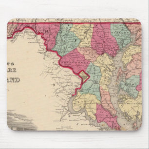 Delaware and Maryland Mouse Pad