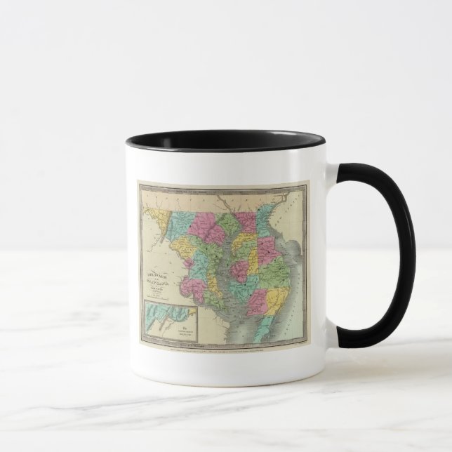 Delaware And MaryLand Mug (Right)