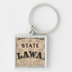 Delaware Atlas Keychain