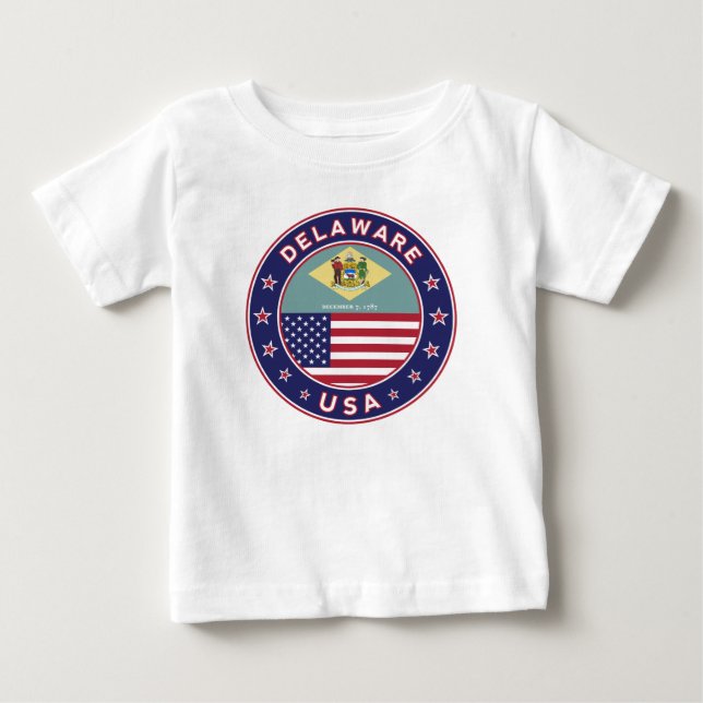 Delaware Baby T-Shirt (Front)