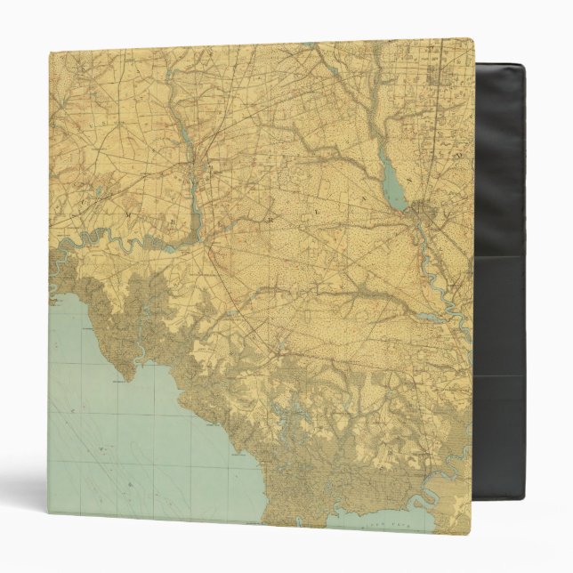 Delaware Bay, New Jersey Binder (Front/Inside)