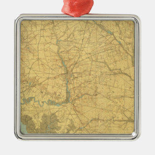 Delaware Bay, New Jersey Metal Ornament