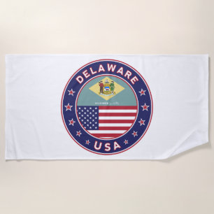 Delaware Beach Towel