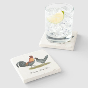 Delaware Blue Hen Stone Coaster
