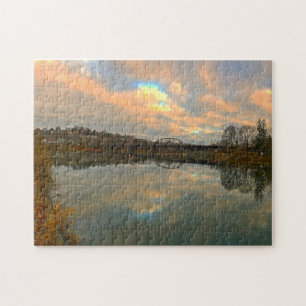 Delaware Canal. Jigsaw Puzzle