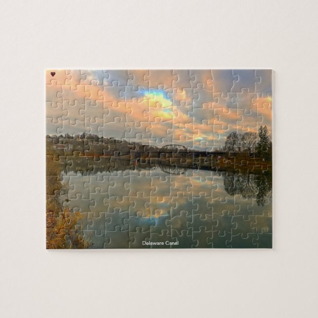 Delaware Canal Jigsaw Puzzle (Horizontal)