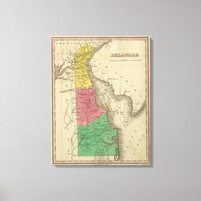 Delaware Canvas Print (Front)