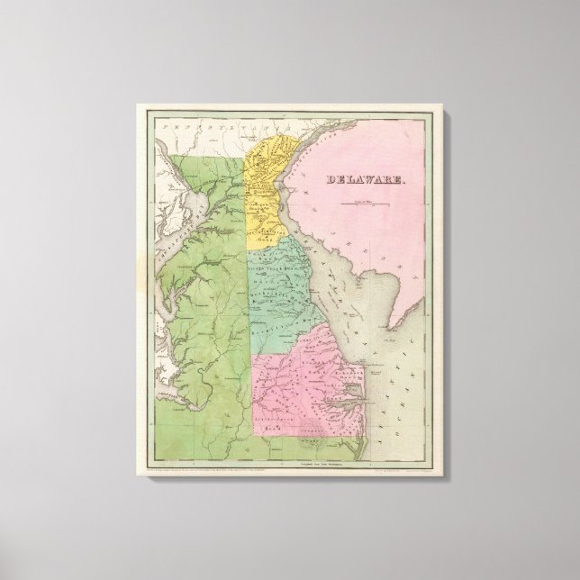 Delaware Canvas Print (Front)