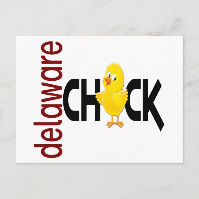 Delaware Chick 1 Postcard (Front)