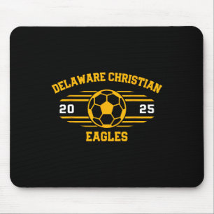 Delaware Christian Eagles Soccer Ll 2025 Mouse Pad